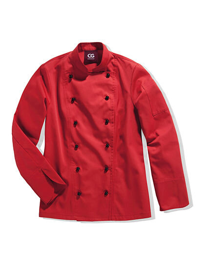 Ladies&acute; Chef Jacket Rimini, CG Workwear 09071-01 // CGW9071