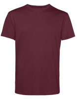 #Organic E150 T-Shirt, B&C TU01B // BCTU01B Burgundy | L