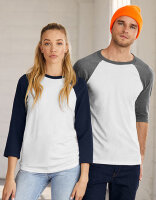 Unisex 3/4 Sleeve Baseball T-Shirt, Canvas 3200 // CV3200