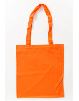 Baumwolltasche, lange Henkel, Printwear  // XT003 Orange...