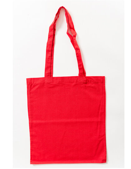 Baumwolltasche, lange Henkel, Printwear  // XT003 Red (ca. Pantone 032U-HKS 13-14) | ca. 38 x 42 cm
