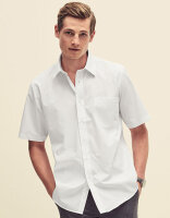 Men&acute;s Short Sleeve Poplin Shirt, Fruit of the Loom...