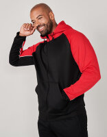 Panelled Sports Hoodie, Finden+Hales LV340 // FH340