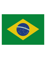 Fahne Brasilien, Printwear  // FLAGBR