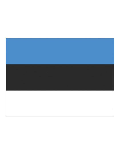 Fahne Estland, Printwear  // FLAGEE