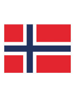 Fahne Norwegen, Printwear  // FLAGNO