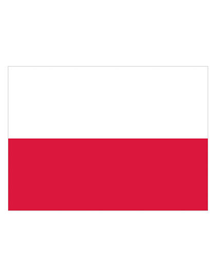 Fahne Polen, Printwear  // FLAGPL