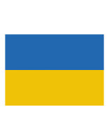 Fahne Ukraine, Printwear  // FLAGUA