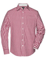 Men&acute;s Checked Shirt, James+Nicholson JN617 // JN617