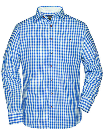 Men&acute;s Traditional Shirt, James+Nicholson JN638 // JN638