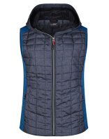 Ladies&acute; Knitted Hybrid Vest, James+Nicholson JN767...