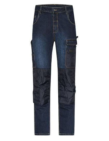 Workwear Stretch-Jeans, James+Nicholson JN875 // JN875