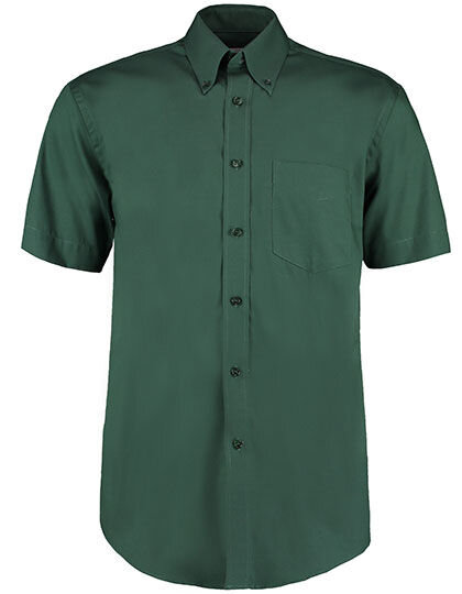Men&acute;s Classic Fit Corporate Oxford Shirt Short Sleeve, Kustom Kit KK109 // K109