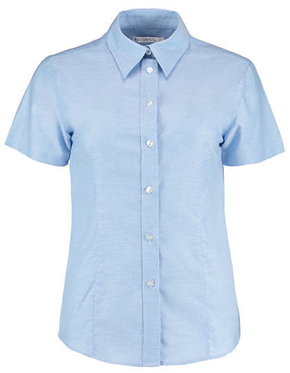 Women&acute;s Tailored Fit Workwear Oxford Shirt Short Sleeve, Kustom Kit KK360 // K360