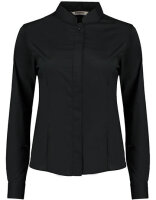 Women&acute;s Tailored Fit Bar Shirt Mandarin Collar Long...