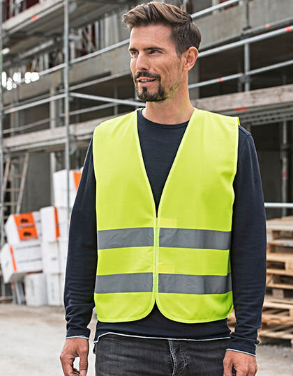 Basic Safety Vest For Print Karlsruhe, Korntex KXX217_D // KX2170