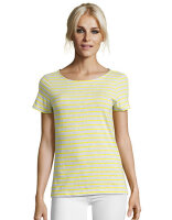 Women&acute;s Round Neck Striped T-Shirt Miles,...