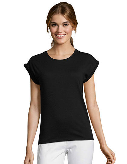 Women&acute;s Round Neck T-Shirt Melba, SOL&acute;S 01406 // L01406