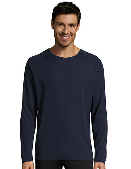 Men&acute;s Long Sleeve Sports T-Shirt Sporty, SOL&acute;S 02071 // L02071