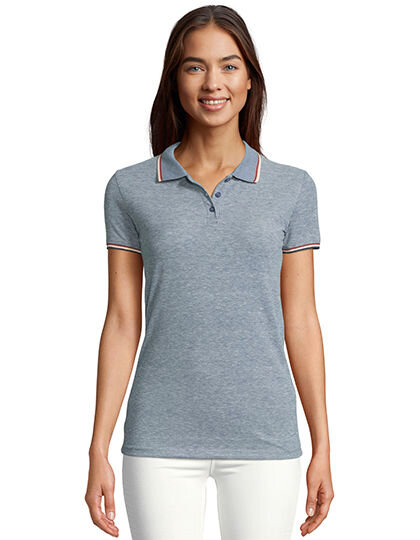 Women&acute;s Heather Polo Shirt Paname, SOL&acute;S 02082 // L02082