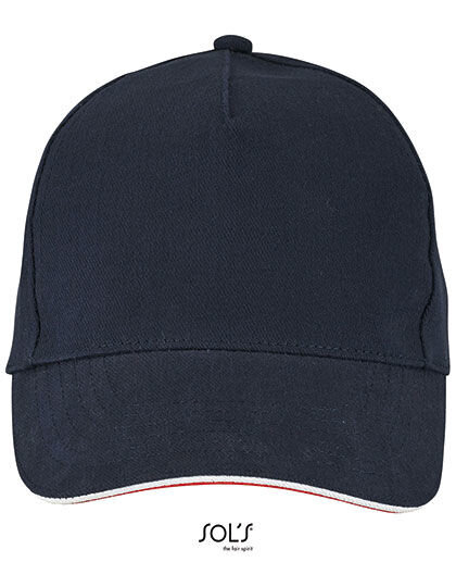 Unisex Contrast Three-Colour Cap Longchamp, SOL&acute;S 02116 // L02116