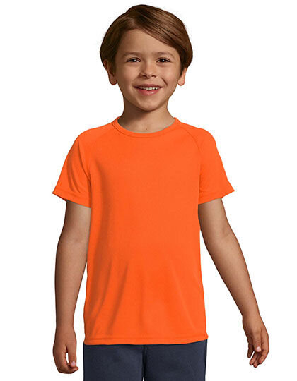 Kids&acute; Raglan Sleeved T-Shirt Sporty, SOL&acute;S 01166 // L198K