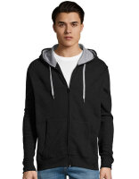 Men&acute;s Contrasted Zipped Hooded Jacket Soul,...