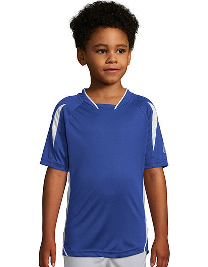 Kids&acute; Short Sleeve Shirt Maracana 2, SOL&acute;S Teamsport 01639 // LT01639