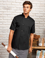 Short Sleeve Chef&acute;s Jacket, Premier Workwear PR656...