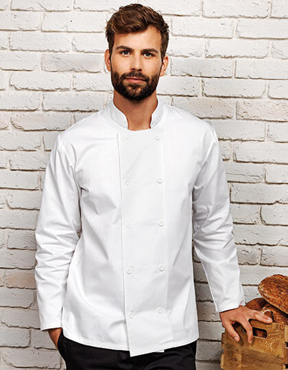 Long Sleeve Chef&acute;s Jacket, Premier Workwear PR657 // PW657