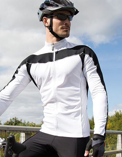 Men&acute;s Bikewear Long Sleeve Performance Top, SPIRO S255M // RT255M