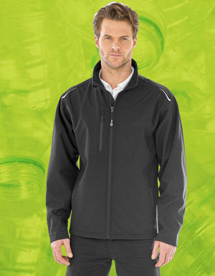 Recycled 3-Layer Printable Softshell Jacket, Result Genuine Recycled R900X // RT900
