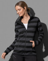 Striped Fleece Jacket Women, Stedman ST5190 // S5190