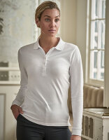 Women&acute;s Luxury Stretch Long Sleeve Polo, Tee Jays...