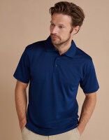 Coolplus® Textured Stripe Polo Shirt, Henbury H473 //...