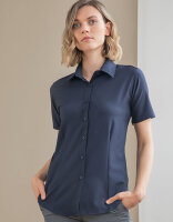 Ladies&acute; Wicking Short Sleeve Shirt, Henbury H596 //...