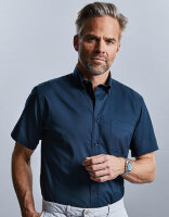 Men&acute;s Short Sleeve Classic Twill Shirt, Russell...