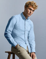 Men&acute;s Long Sleeve Tailored Button-Down Oxford...
