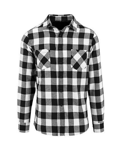 Checked Flannel Shirt, Build Your Brand BY031 // BY031