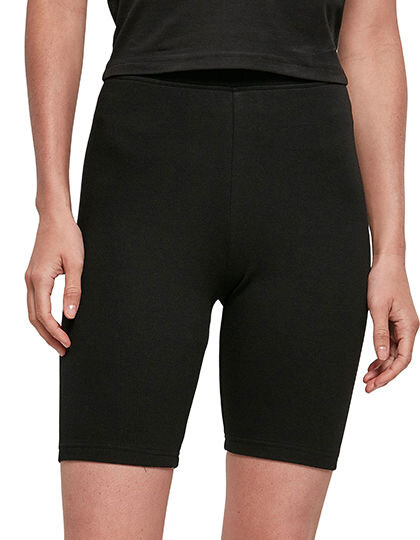 Ladies&acute; High Waist Cycle Shorts, Build Your Brand BY184 // BY184