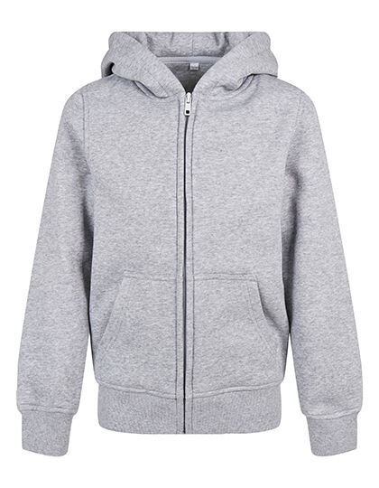 Kids&acute; Organic Basic Zip Hoody, Build Your Brand BY188 // BY188