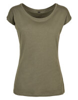 Ladies´ Wide Neck Tee, Build Your Brand Basic BB013...