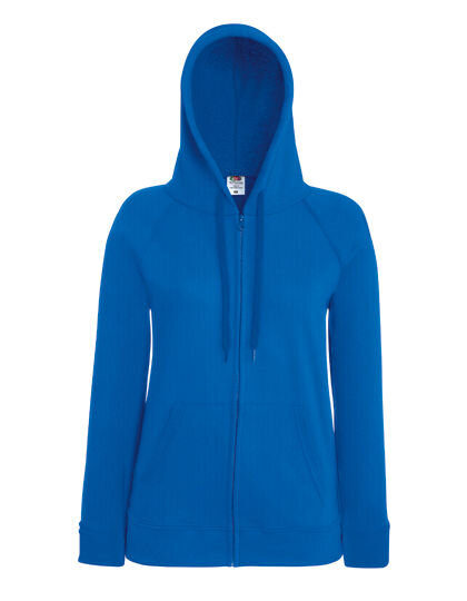 Ladies&acute; Lightweight Hooded Sweat Jacket, Fruit of the Loom 62-150-0 // F408
