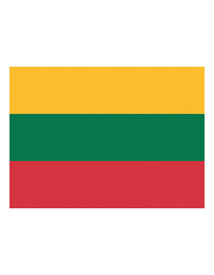 Fahne Litauen, Printwear  // FLAGLT