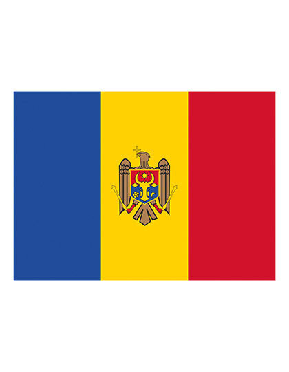Fahne Moldawien, Printwear  // FLAGMD
