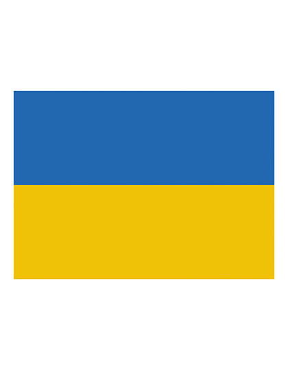 Fahne Ukraine, Printwear  // FLAGUA