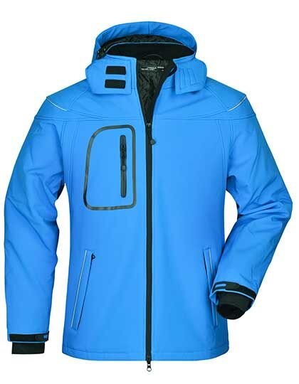 Men&acute;s Winter Softshell Jacket, James+Nicholson JN1000 // JN1000