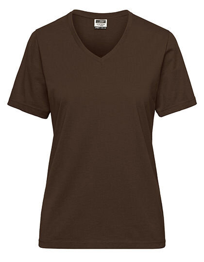 Ladies&acute; Bio Workwear T-Shirt, James+Nicholson JN1807 // JN1807