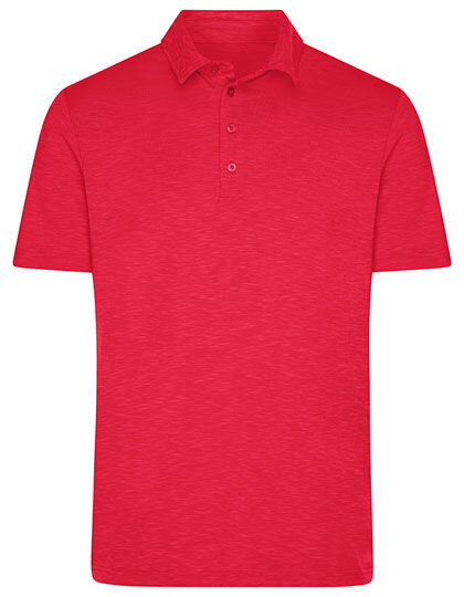 Men&acute;s Slub Polo, James+Nicholson JN752 // JN752