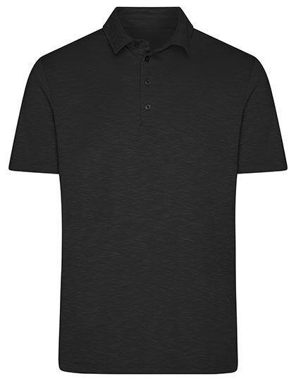 Men&acute;s Slub Polo, James+Nicholson JN752 // JN752